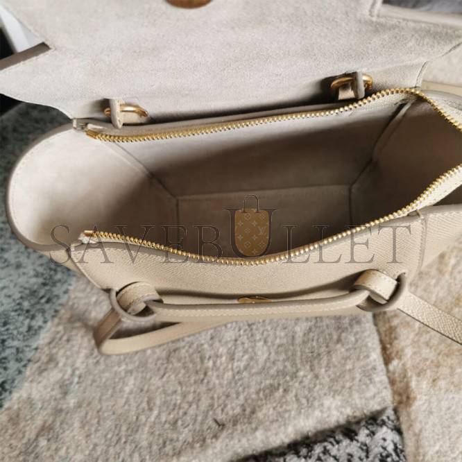 CELINE NANO BELT BAG 189003ZVA.01CR (20*20*10cm) CELINE NANO BELT BAG 189003ZVA.01CR (20*20*10cm)