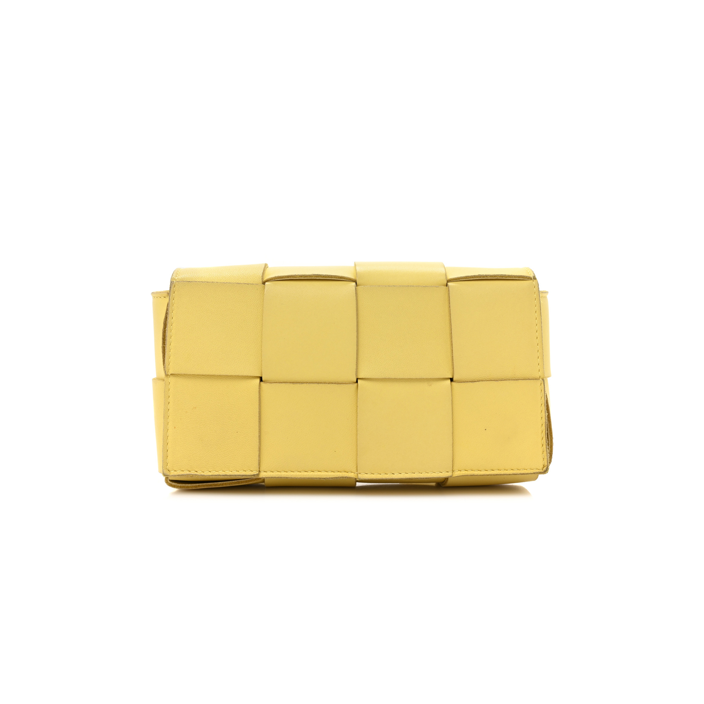 BOTTEGA VENETA NAPPA MAXI INTRECCIO THE BELT CASSETTE BAG BUTTER (18*11*5cm) BOTTEGA VENETA NAPPA MAXI INTRECCIO THE BELT CASSETTE BAG BUTTER (18*11*5cm)