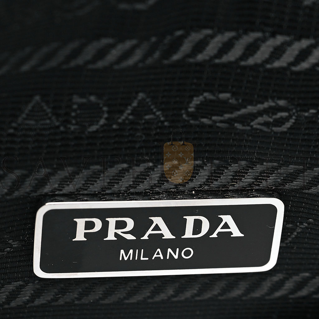 PRADA TESSUTO NYLON MINI RE-EDITION 2000 BAG BLACK (23*17*5cm) PRADA TESSUTO NYLON MINI RE-EDITION 2000 BAG BLACK (23*17*5cm)