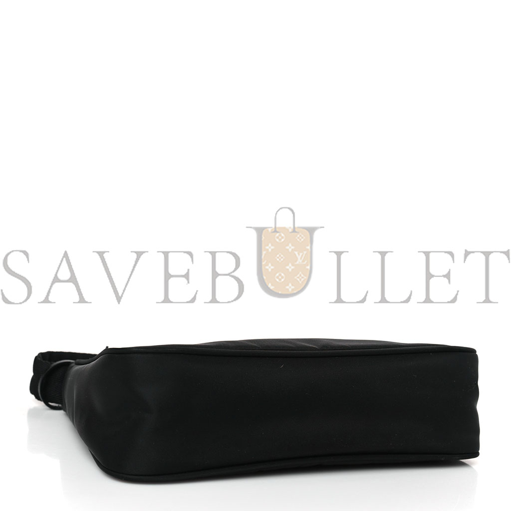 PRADA TESSUTO NYLON MINI RE-EDITION 2000 BAG BLACK (23*17*5cm) PRADA TESSUTO NYLON MINI RE-EDITION 2000 BAG BLACK (23*17*5cm)