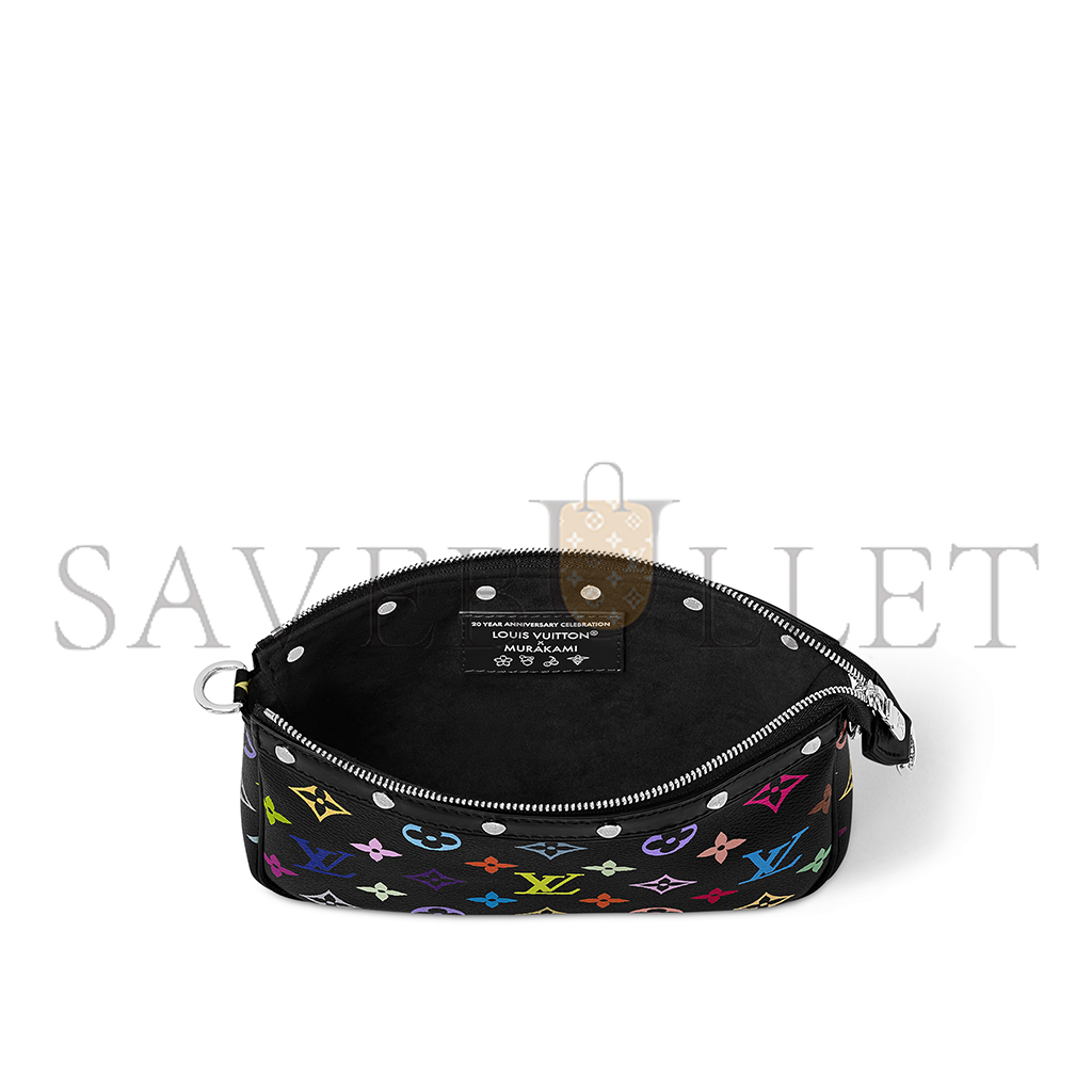 LOUIS VUITTON MURAKAMI LV X TM POCHETTE ACCESSOIRES M13663 (22*13*4cm)