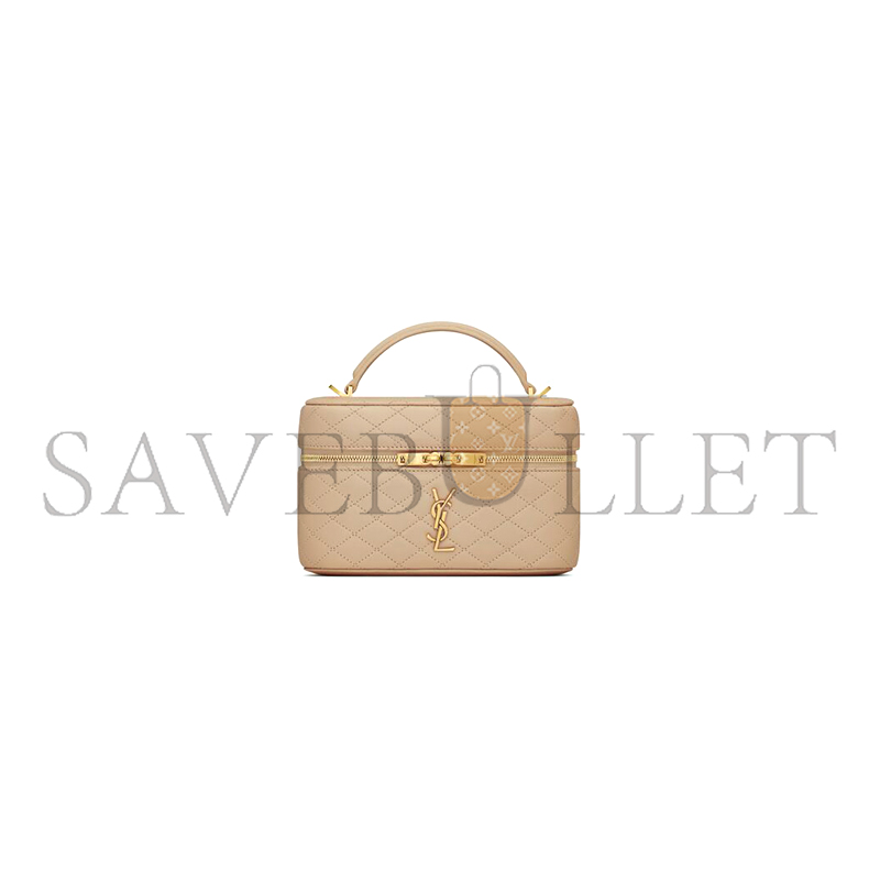 YSL GABY VANITY BAG IN LAMBSKIN 7667311EL072646 (18*11*6.5cm)