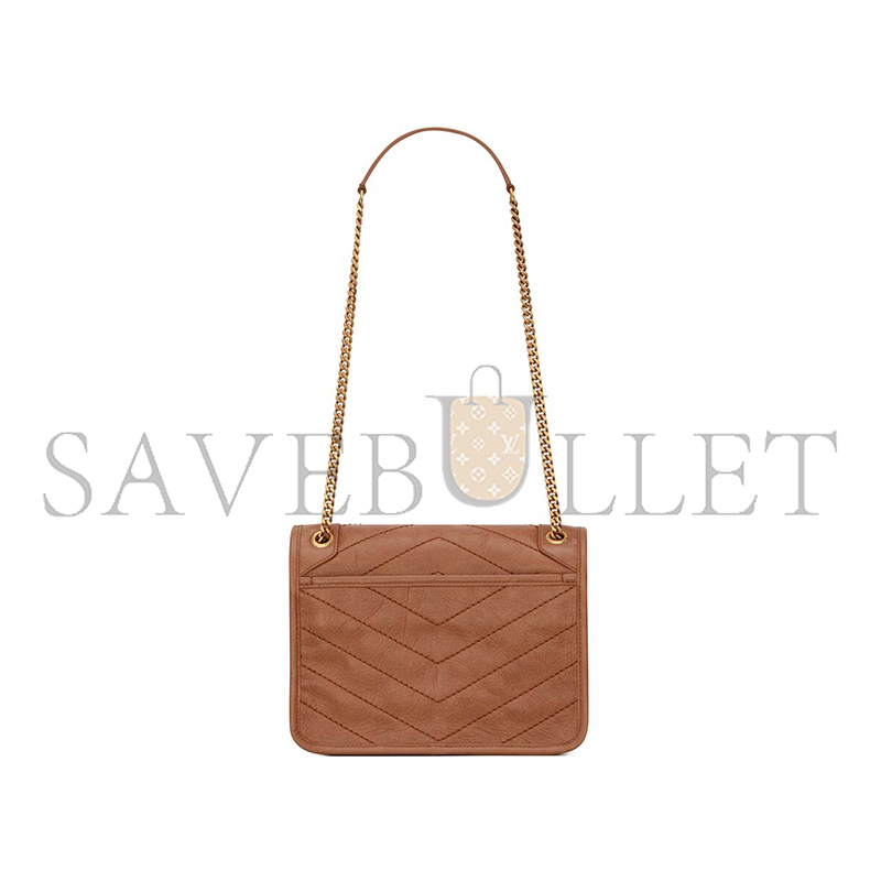 YSL NIKI BABY IN VINTAGE LEATHER 6331601YG072522 (21*16*7.5cm)