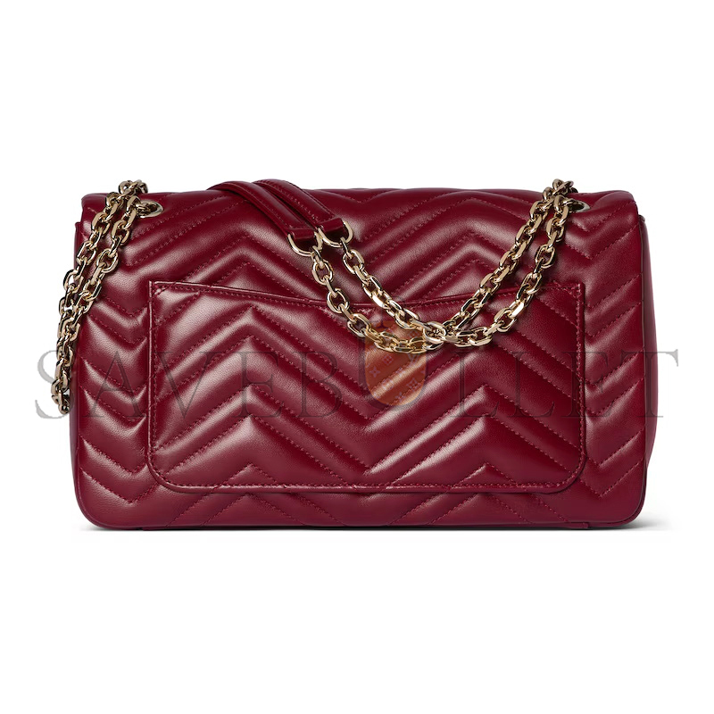 GUCCI GG MARMONT LARGE SHOULDER BAG 838985AAE386207 (30.5*18*8cm)