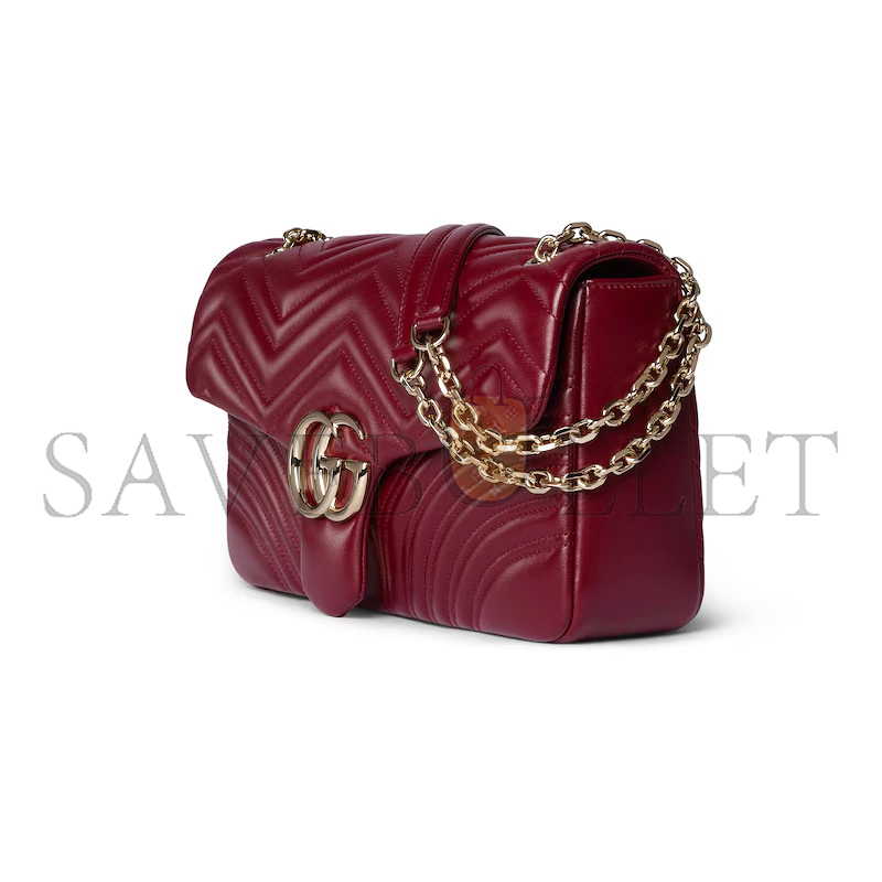 GUCCI GG MARMONT LARGE SHOULDER BAG 838985AAE386207 (30.5*18*8cm)