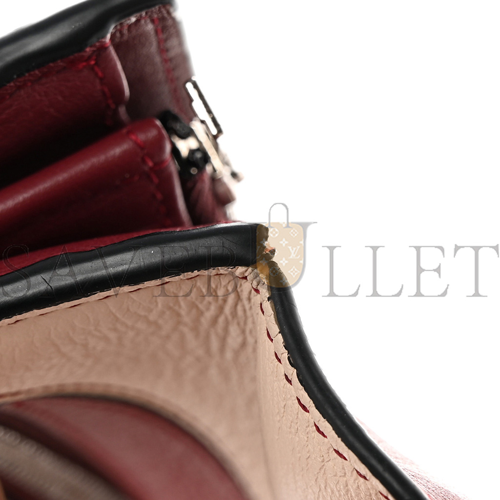 LOEWE CALFSKIN PUZZLE CONTINENTAL WALLET WINE GARNET (19*10*3cm) LOEWE CALFSKIN PUZZLE CONTINENTAL WALLET WINE GARNET (19*10*3cm)