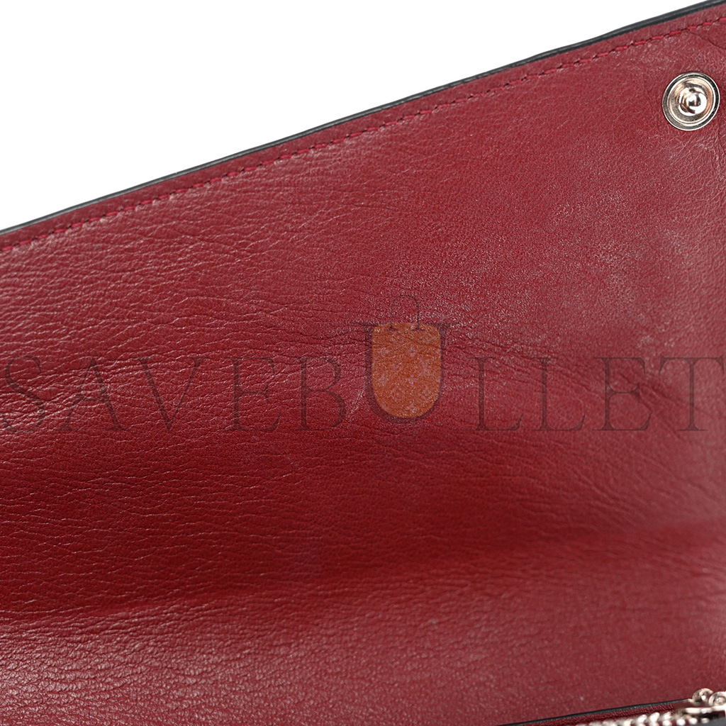 LOEWE CALFSKIN PUZZLE CONTINENTAL WALLET WINE GARNET (19*10*3cm) LOEWE CALFSKIN PUZZLE CONTINENTAL WALLET WINE GARNET (19*10*3cm)