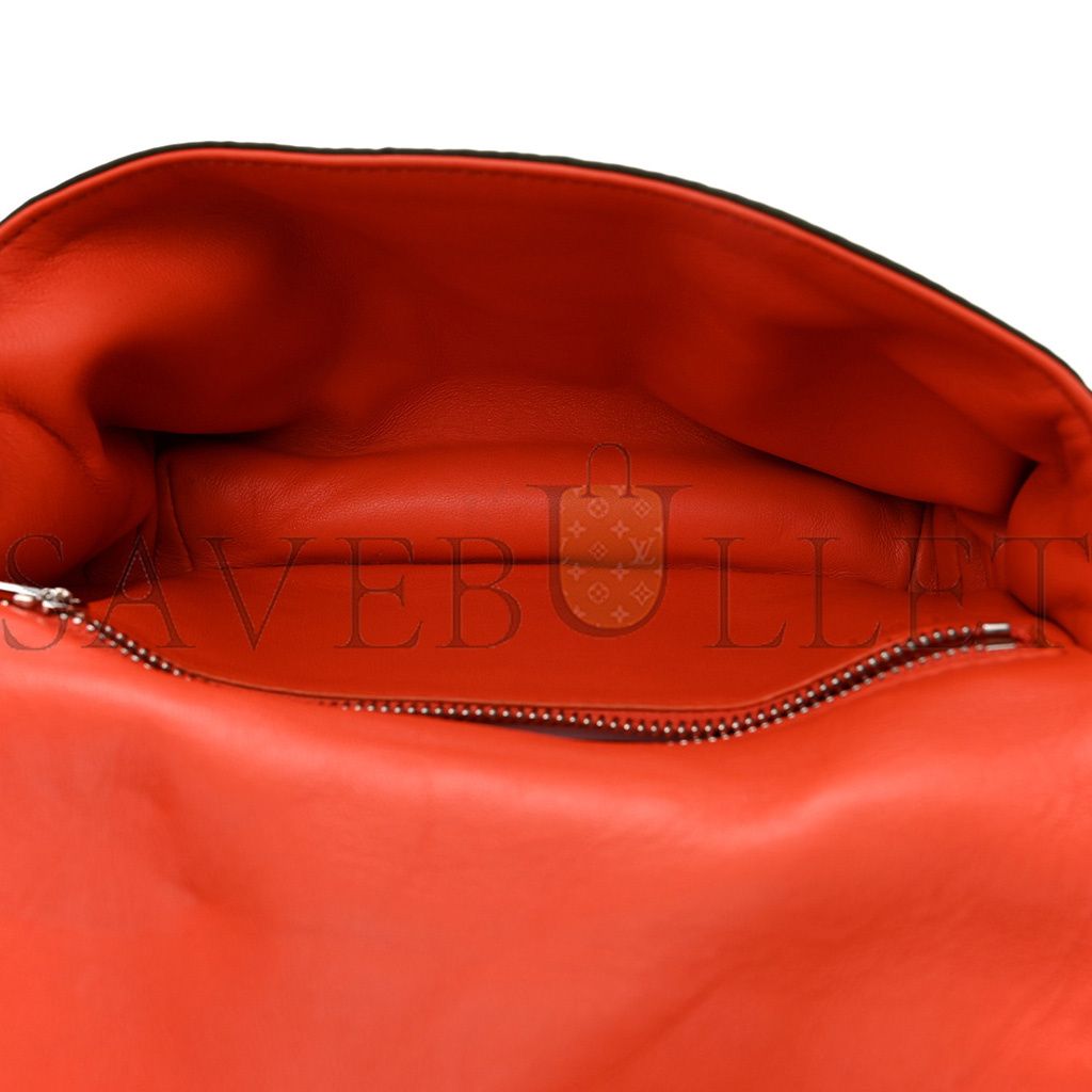 LOEWE NYLON MINI GOYA PUFFER BAG VINTAGE KHAKI (19*13*6cm)
