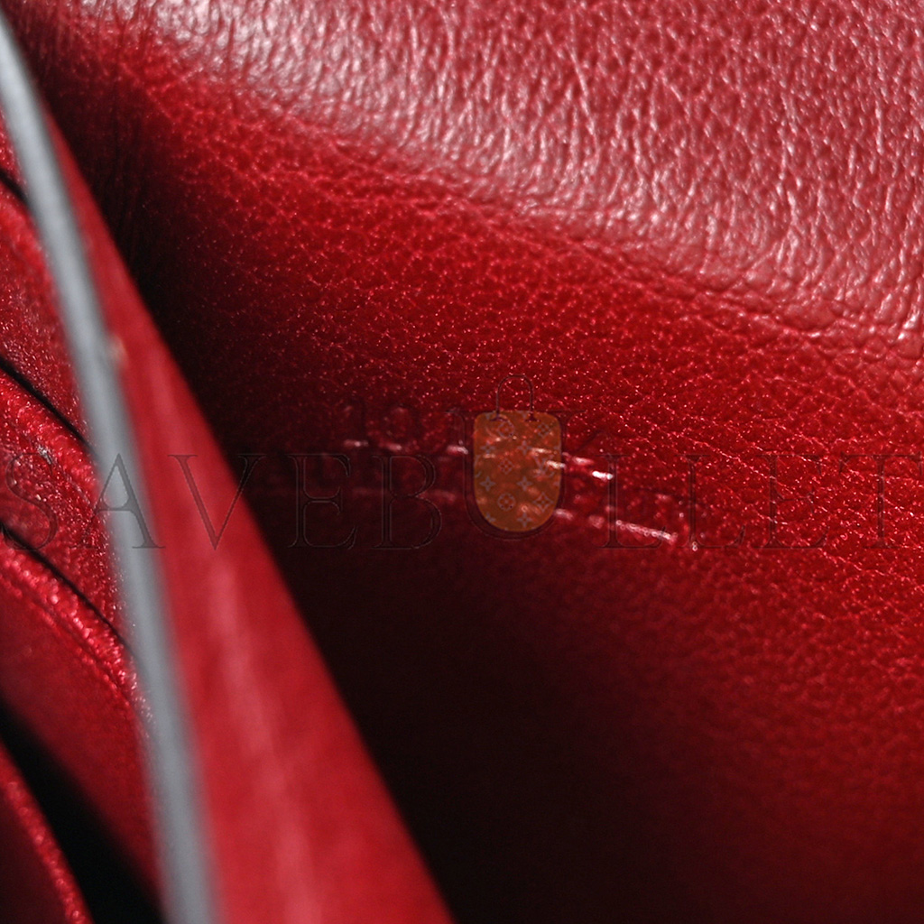 LOEWE CALFSKIN PUZZLE CONTINENTAL WALLET WINE GARNET (19*10*3cm) LOEWE CALFSKIN PUZZLE CONTINENTAL WALLET WINE GARNET (19*10*3cm)
