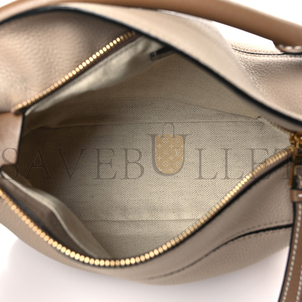 LOEWE GRAINED CALFSKIN SMALL PUZZLE BAG SAND MINK (24*16.5*10.5cm) LOEWE GRAINED CALFSKIN SMALL PUZZLE BAG SAND MINK (24*16.5*10.5cm)