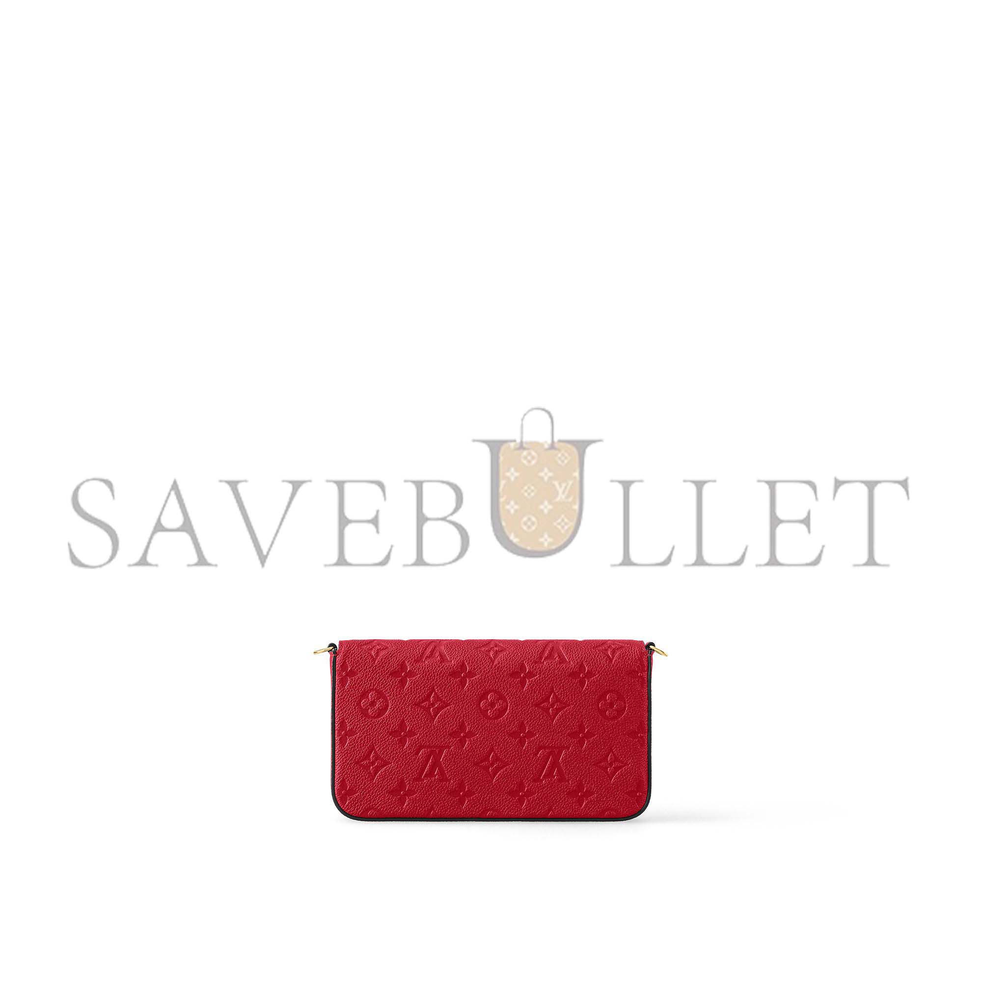 LOUIS VUITTON FÉLICIE POCHETTE M63700 (21*12*3cm) LOUIS VUITTON FÉLICIE POCHETTE M63700 (21*12*3cm)