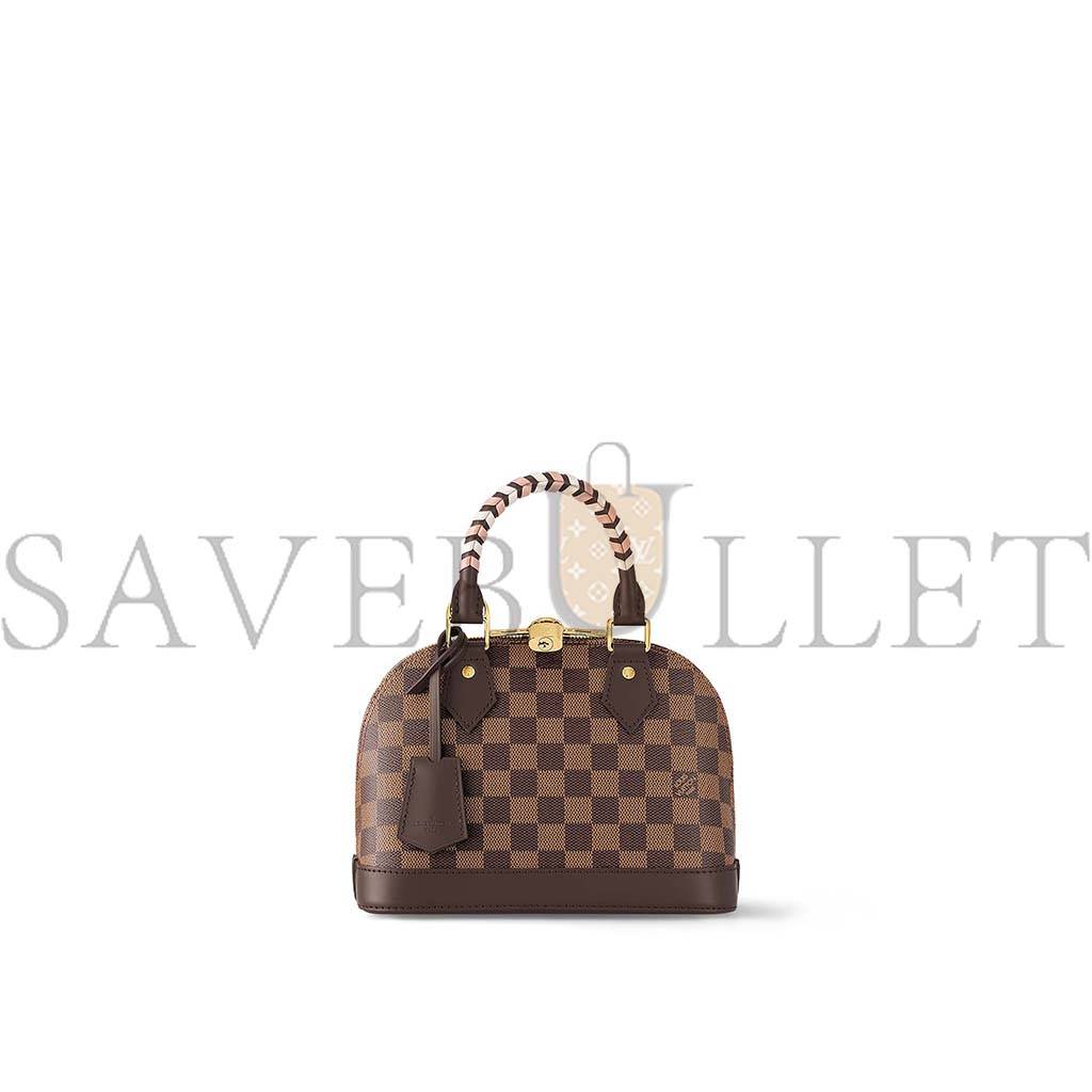 LOUIS VUITTON BRAIDED ALMA BB N40447 (23.6*17.5*11.4cm) LOUIS VUITTON BRAIDED ALMA BB N40447 (23.6*17.5*11.4cm)