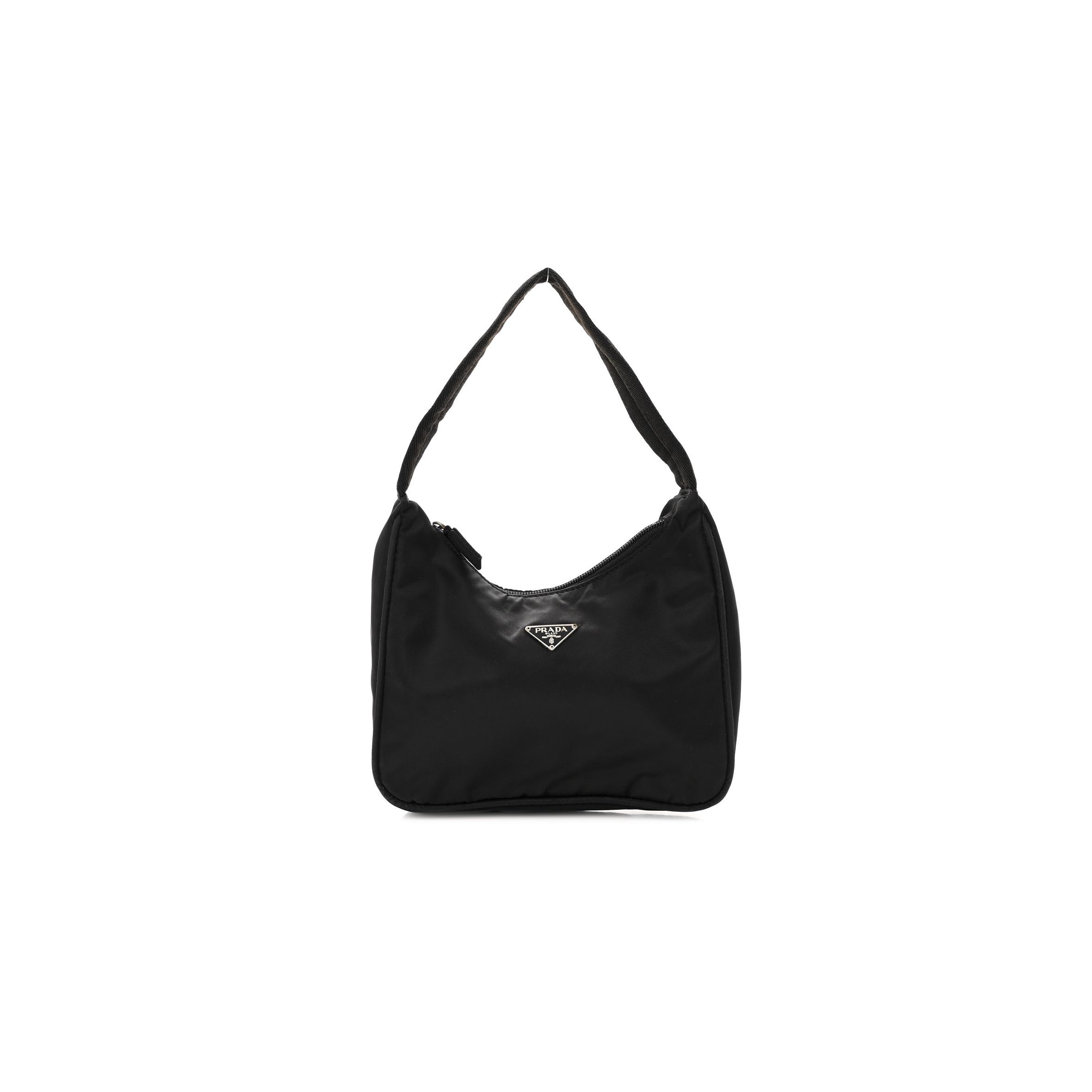PRADA TESSUTO NYLON SPORT MINI SHOULDER BAG BLACK (20*18*6cm) PRADA TESSUTO NYLON SPORT MINI SHOULDER BAG BLACK (20*18*6cm)