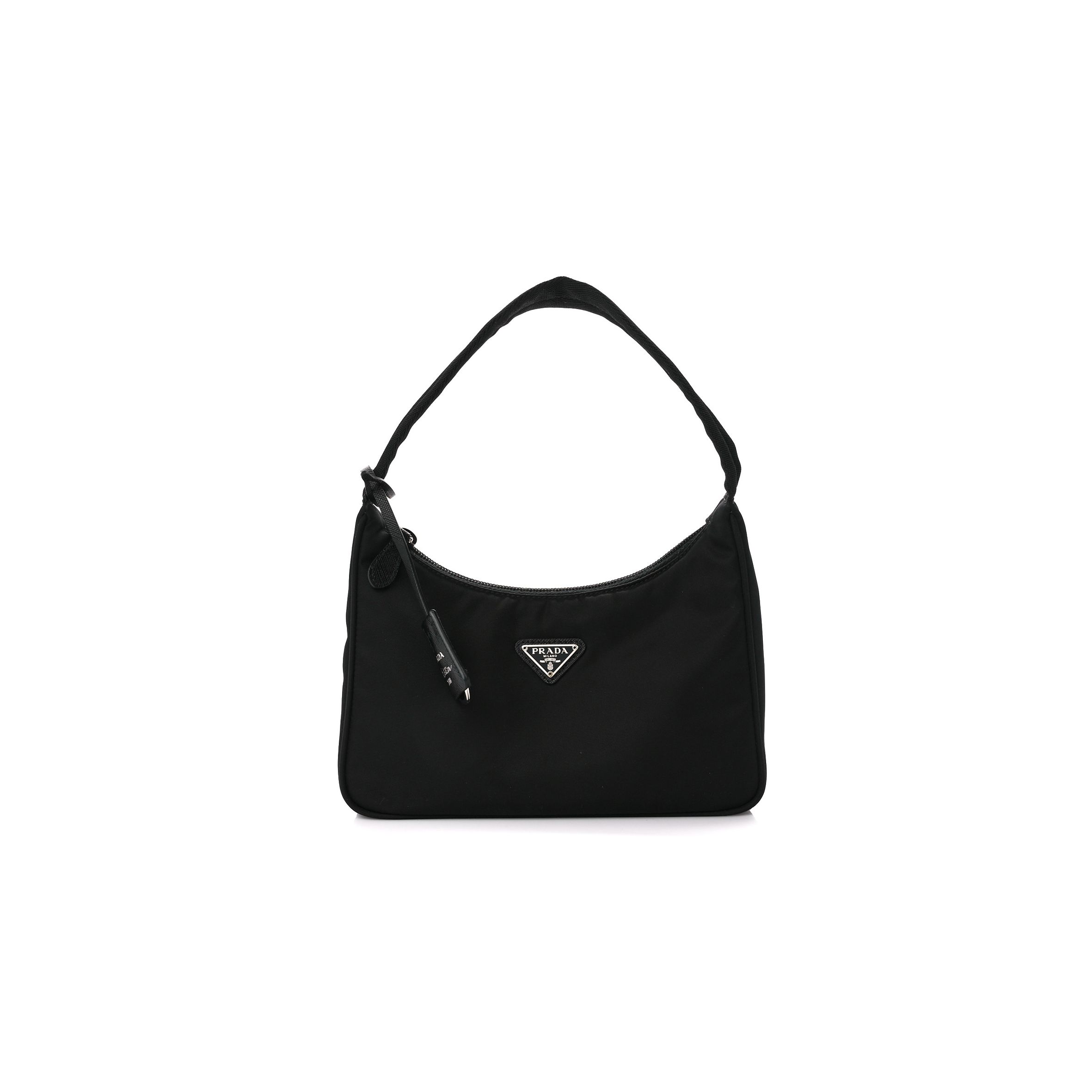 PRADA TESSUTO NYLON MINI RE-EDITION 2000 BAG BLACK (22*13*6cm) PRADA TESSUTO NYLON MINI RE-EDITION 2000 BAG BLACK (22*13*6cm)